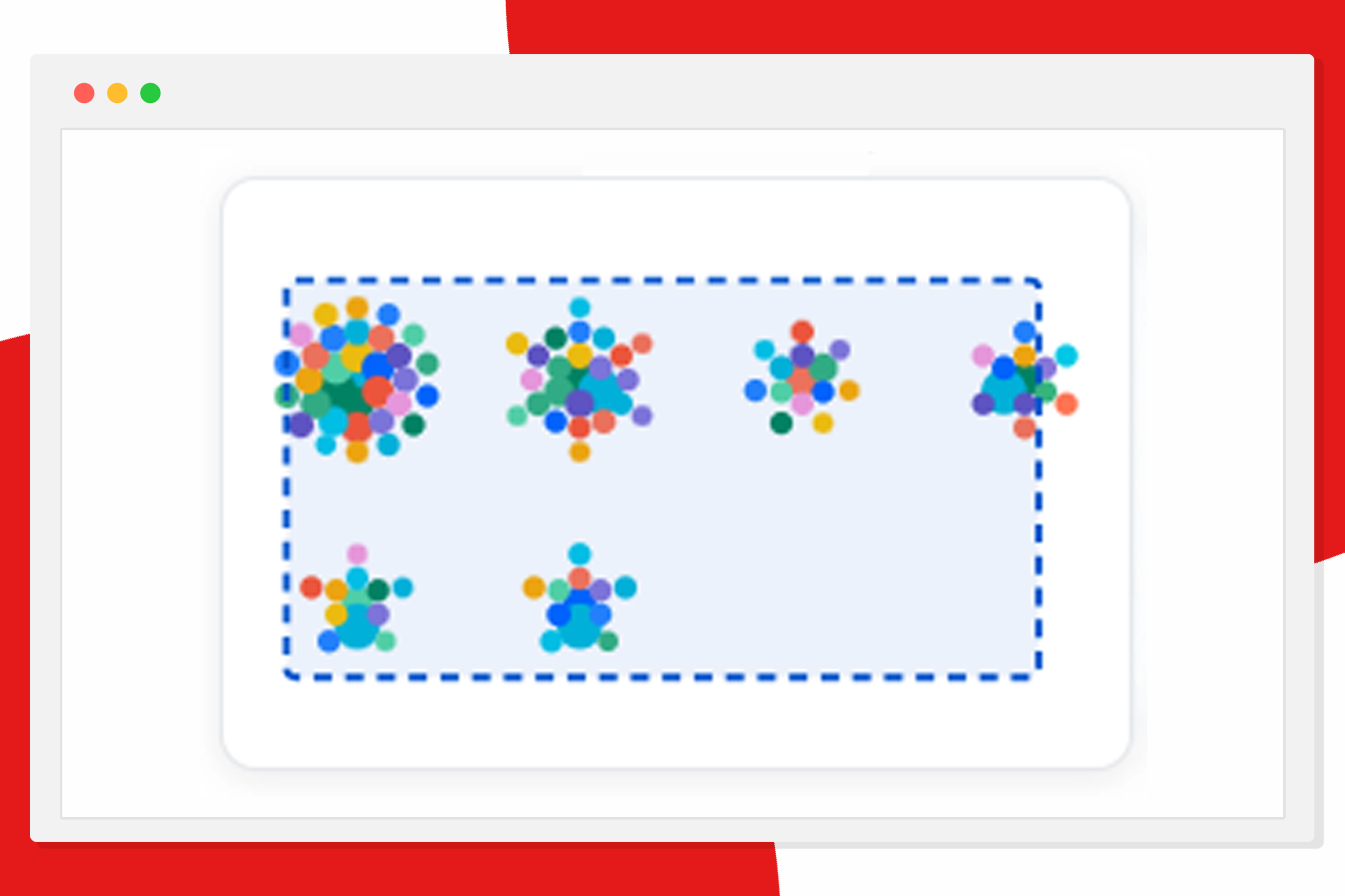 Synaps canvas with the minimap and zoom controls visible